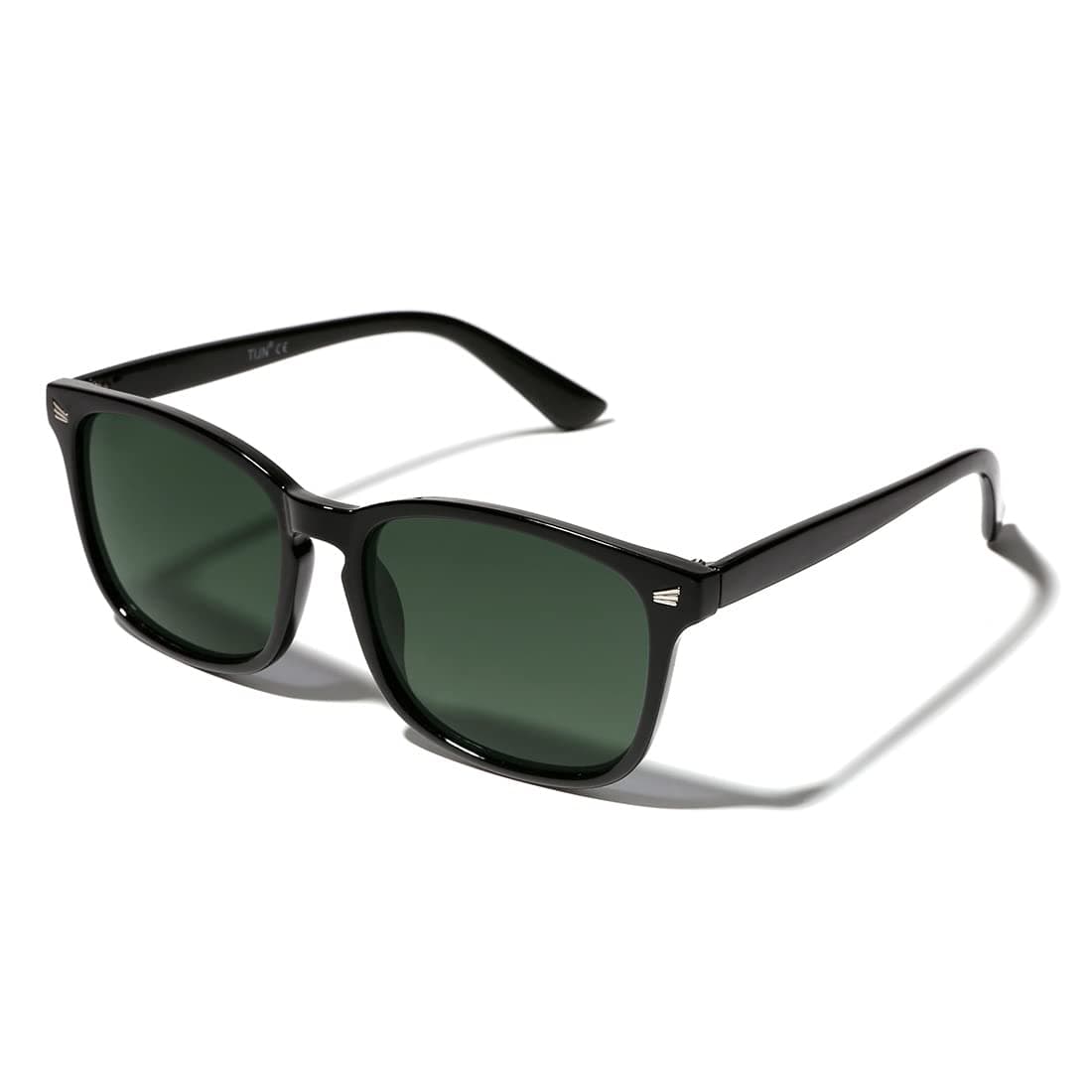 Polarized Sunglasses for Womens and Mens,Classic Square Frames Shades for UV Protection, Stylish and Trendy Sunnies