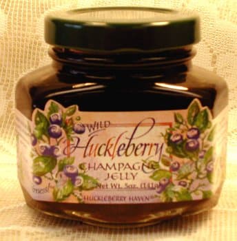 Wild Huckleberry Champagne Jelly, 5oz