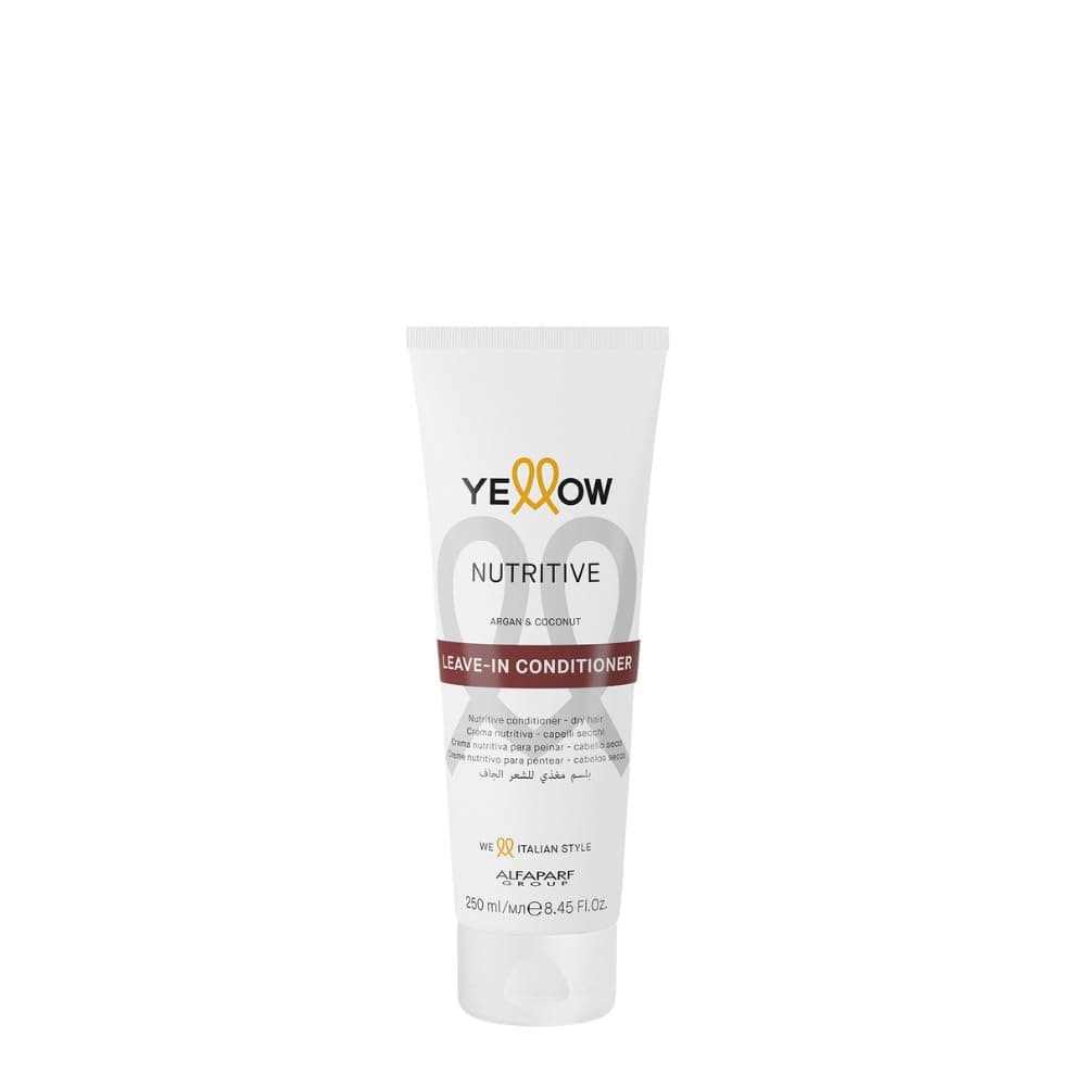 Yellow Nutritive Argan & Coconut Oil Leave-In Conditioner for Dry Hair 250 ml by Alfaparf Group