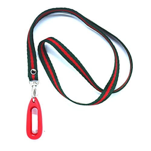 DDJOY Compatible Accessory Silicone Case with Lanyard for Pokemon Go Gotcha, One Size (Red)