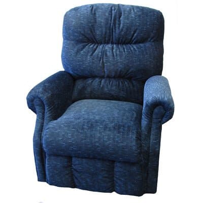 Prestige Series Wide Tufted 3 Position Lift Chair Fabric: Standard Fabric-Sand/Linen, Heat and Massage: 5 Massage Motors
