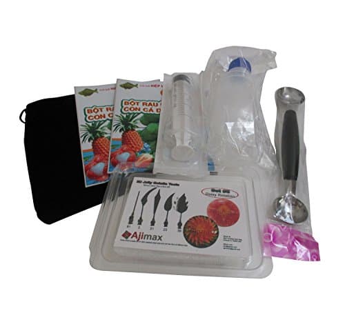 Starter Kit Mini 3D Jelly Gelatin Tools Gracilaria Art Jello Cake Daisy Rotation (Mini Kit #5)