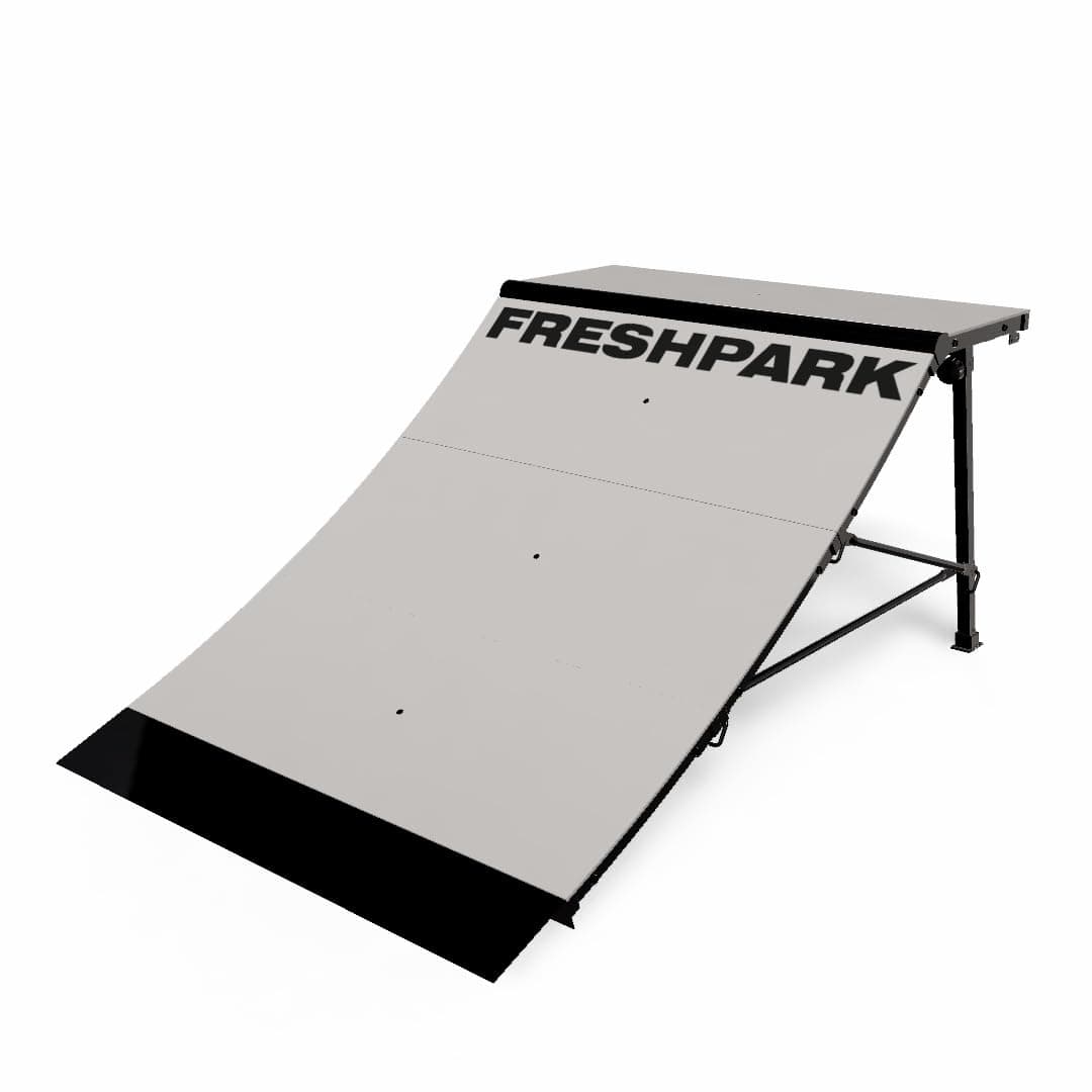- Quarter Pipe Ramp – Foldable & Portable Skate Ramp for BMX, Bikes & Scooters – Backyard Ramp for Kids & Adults – Durable Steel Frame with Weatherproof Urethane/ABS Surface