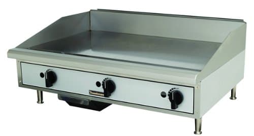 Toastmaster TMGE36 36" Stainless Steel Griddle, Electric, Countertop, Thermostatic Controls 208/240v/60/1-ph