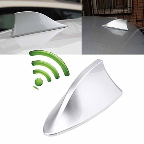 POSSBAY Universal Car Antenna Aerial Shark Fin Radio Signal For Auto SUV Truck Van