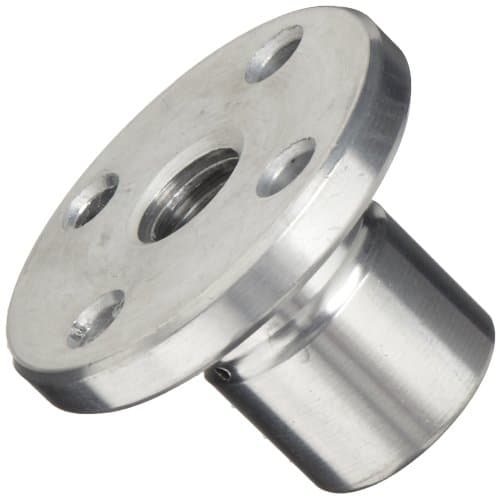THK Lead Screw Nut Model DCM12, 22mm Outer Diameter x 30mm Length, 44mm Flange Diameter, Load Capacity: 881 Pound-Force (Pack of 5)