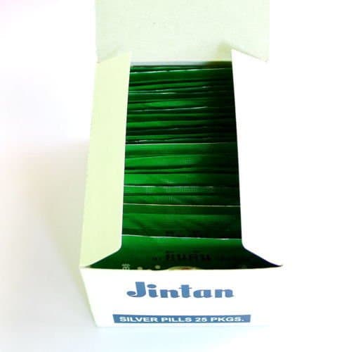 12 Pack X Jintan Silver Pills Japanese Refreshing Breath Relief Sore Throat