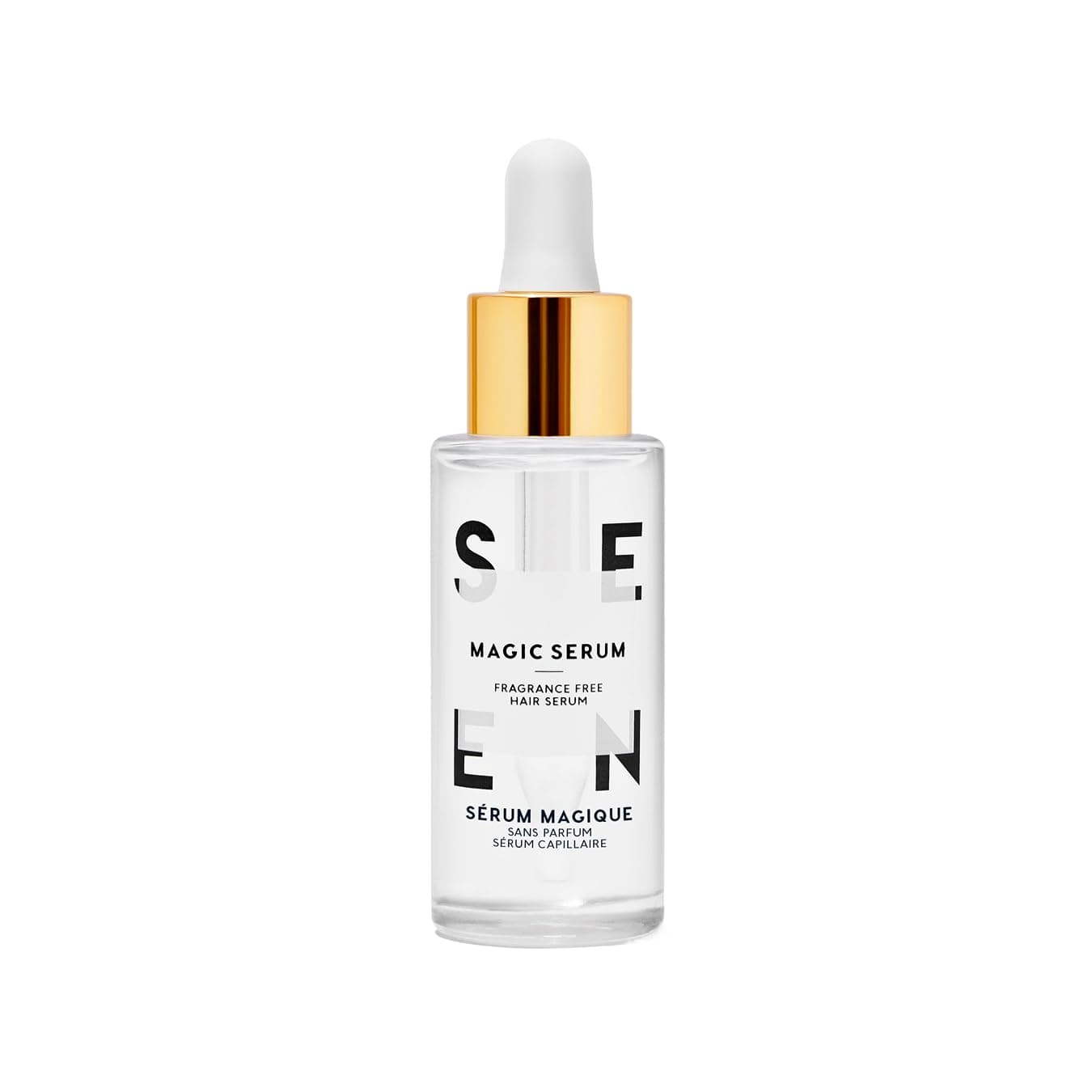 SEEN Magic Serum, Fragrance Free - Non-Comedogenic Hair Serum- Anti Frizz- Dermatologist-Developed - Safe for Sensitive, Eczema & Acne Prone Skin