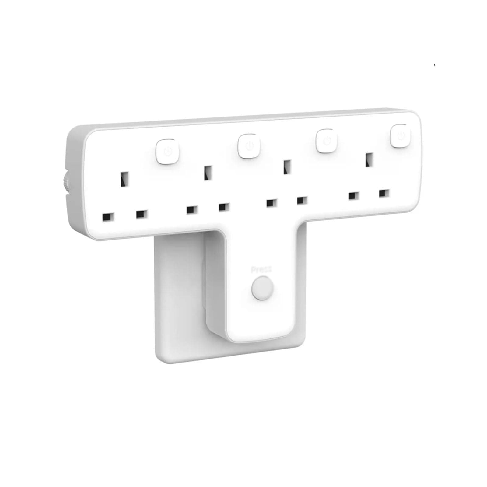 مآخذ تمديد متعددة قابلة للتدوير مع التبديل الأبيض الجدار محول القابس حماية الطفرة قطاع الطاقة للمملكة المتحدة/Sg/sa/Mys/Irl