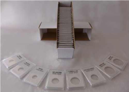 Coin Grading Slabs for Large Dollars/ Morgan / Peace / Eisenhower Dollars (Box of 25 SLABS!!)