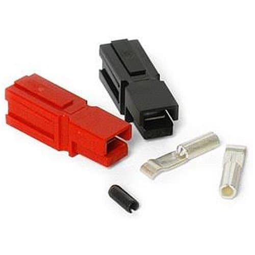 Anderson Powerpole Connectors 15 Amp Unassembled Red/Black Complete with Roll Pin (10 Sets)