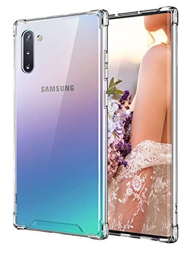 Cutebe Case for Galaxy Note 10 Plus,Shockproof Series Hard PC+ TPU Bumper Protective Cover for Samsung Galaxy Note 10 Plus/5G 2019 Release