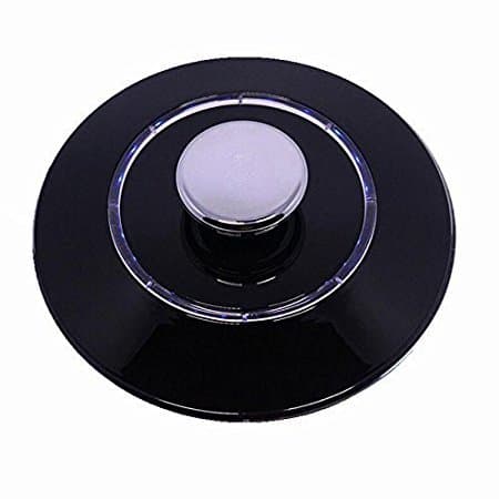 XinYiGou LED Magnetic Maglev Levitation Levitron Floating Rotating Holder Stand Acrylic UFO Style Platform Showcase Home Decor hold up to 600g Update System Bulit-in Anion Generator (Black)