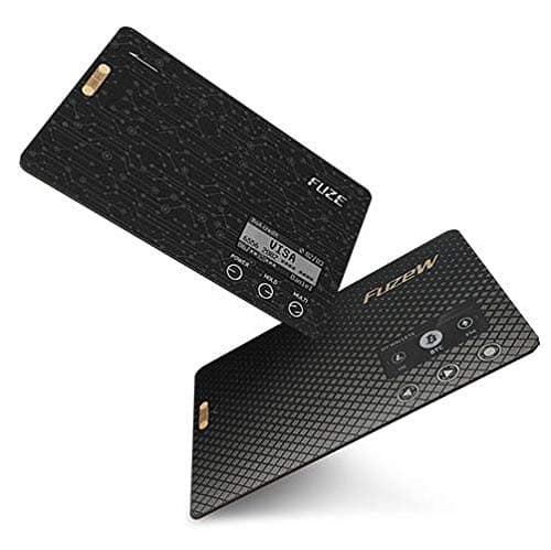 Fuze Card + FuzeW/Card-Shaped Digital Minimalist Wallet/Wireless Bitcoin Hardware Wallet. / NO EMV