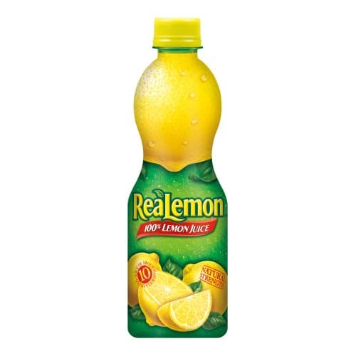 ReaLemon 100% Lemon Juice from Concentrate, 15-Ounce Squeeze Bottles (Pack of 6)