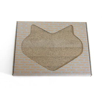 Kittypod Paw Paw Modern Recycled Paper Scratching Board Color: Blue