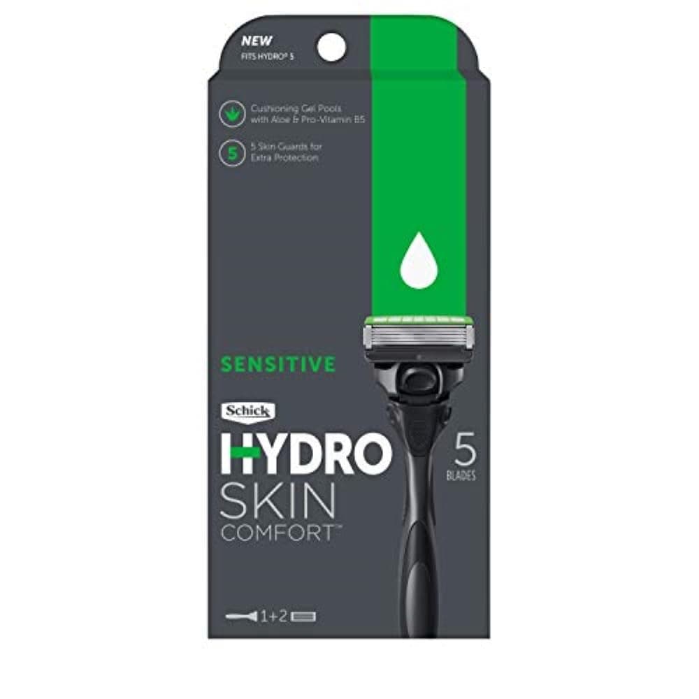 Hydro Skin Comfort Sensitive Razor & 2 Refills, 1Count