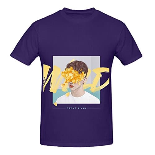 Troye Sivan Wild R&B Album Cover Men Crew Neck 100 Cotton Tee Shirts