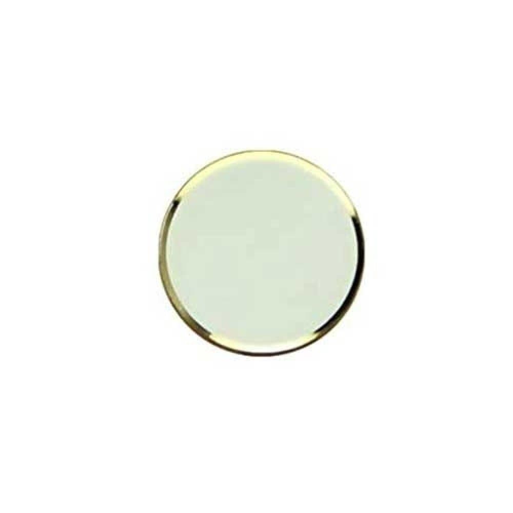 CellBee 2x Compatible With iPhone iPad Home Button Touch ID Sticker Gold Ring 2.0 - Top-Up For iPhone 6 6s 7 8 Plus iPad Air Mini Tempered Glass