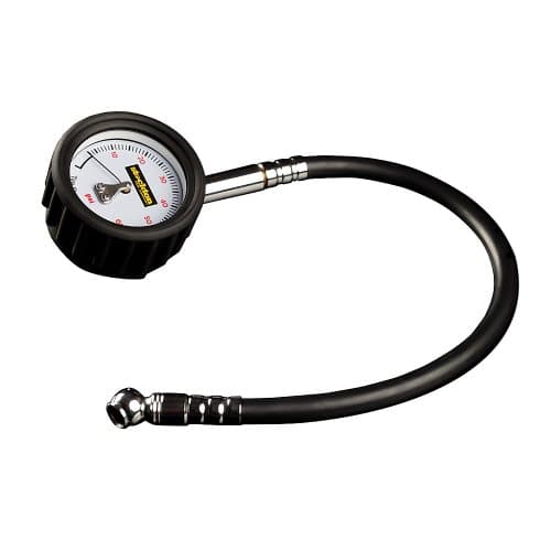 STOCKTON TOOL COMPANY Tire Air Pressure Gauge with Hose - 15 psi
