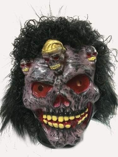 Western Era Rubber Latex Funny Scary Horror Full Face Mask for Costume Prank Party Halloween Holi Function Drama (Random) (1 Piece)