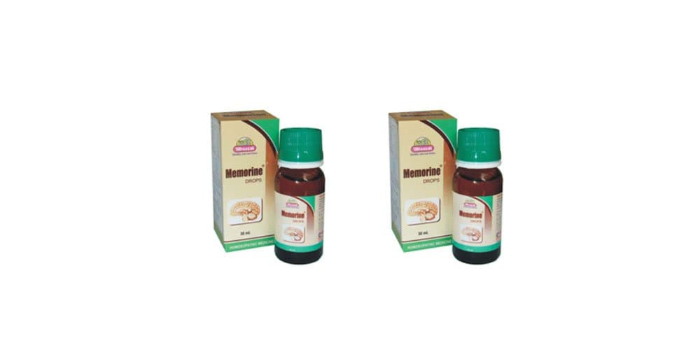 Pack of 2 - Wheezal Homeopathy Memorine Drops 30ml