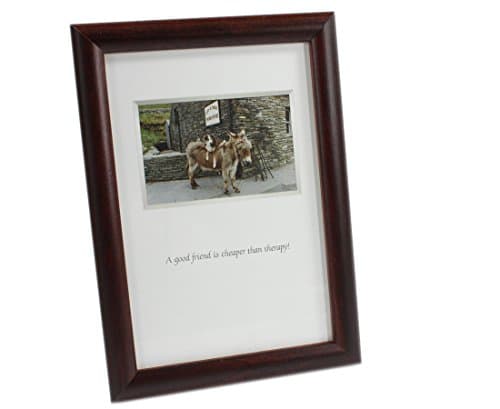 Irish Friendship Quote Donkey Framed 4 x 6 Celtic Card Company