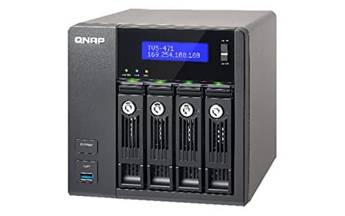 QNAP TVS-471-I3-4G Bay Desktop NAS Enclosure with 4GB RAM
