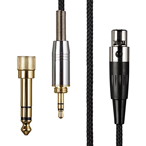 Cordable Replacement Cable for Pioneer HDJ-2000 Headphones – Also configured with AKG K240, K612, K701, K712, K812, K872, K240S, K240MK II, Q701, K702, K141, K171, K181, K271s, K271 MKII, M220 H
