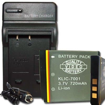 KLIC7001 Battery+Charger for Kodak Easyshare M 763 M863