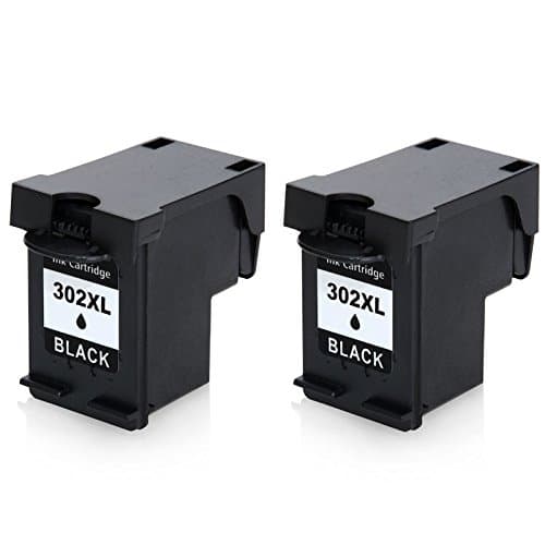 Ink Jungle 2x 302XL Black Ink Cartridges For HP DeskJet 1110 2130 2132 2133 2134 3630 3632 3633 3634 3636 3637 3638 ENVY 4520 4521 4522 4523 4524 4525 4527 4528 Printers