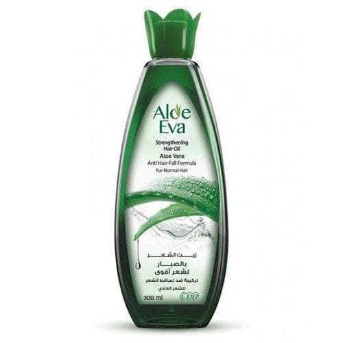 Strengthening Hair Oil with Aloe Vera Extract to Reduce Hair Fall for Normal Hair by Eva Cosmetics - 300 ML