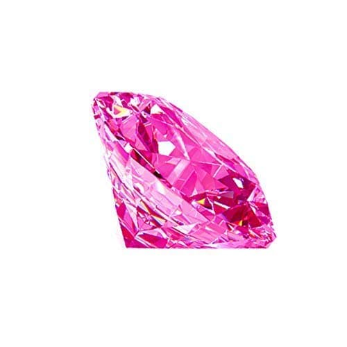 9.50 Carat Pink Zircon Stone American Diamond Original Certified Faceted Cut Loose Gemstone for Men and Women