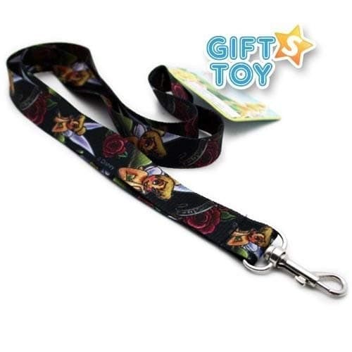 Disney Tinkerbell Lanyard Key Chain & Key Holder(assorted colors)