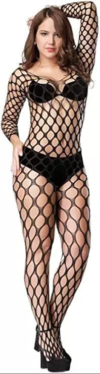 Bunny BaeWomen's Polymide and Elastane Full Body Stocking