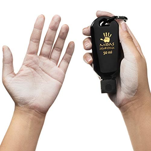 MIDAS Liquid Chalk - Grip for Rock Climbing, Cross Fit, Gymnastics, and Powerlifting