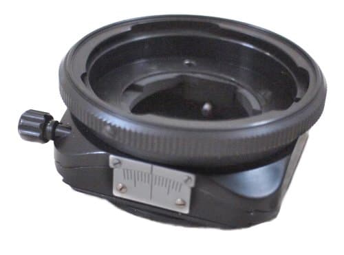 ARAX TILT-SHIFT ADAPTER Rotator for Arax, Pentacon Six, Kiev lens on CANON EOS camera