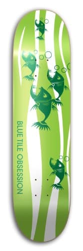 Blue Tile Obsession "BTO Pool Park Skateboard Deck