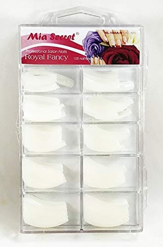 Mia SecretRoyal Fancy Nail Tips 100 Pieces (Natural)