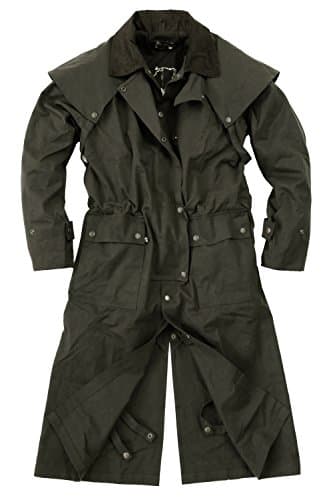 Kakadu Australia Cowboy Saddle Slicker Rain Coat Duster –Workhorse Full Length Unisex
