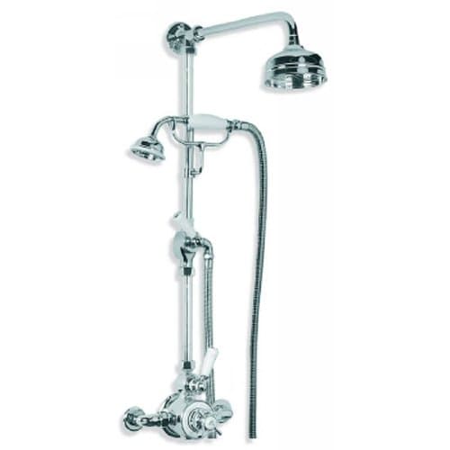 GD8704-CP Exposed White Leaver Godolphin Therm