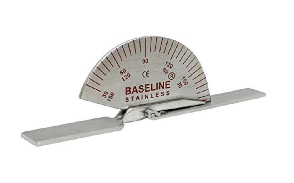 12-1015 Finger Goniometer, Metal, Small, 3.5"