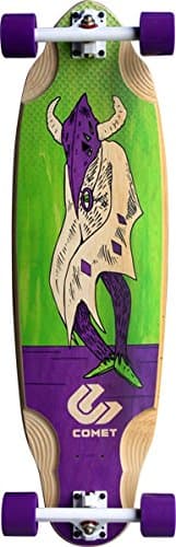 Comet Skateboards Voodoo Doll Wings Complete Longboard - 10.25" x 36"