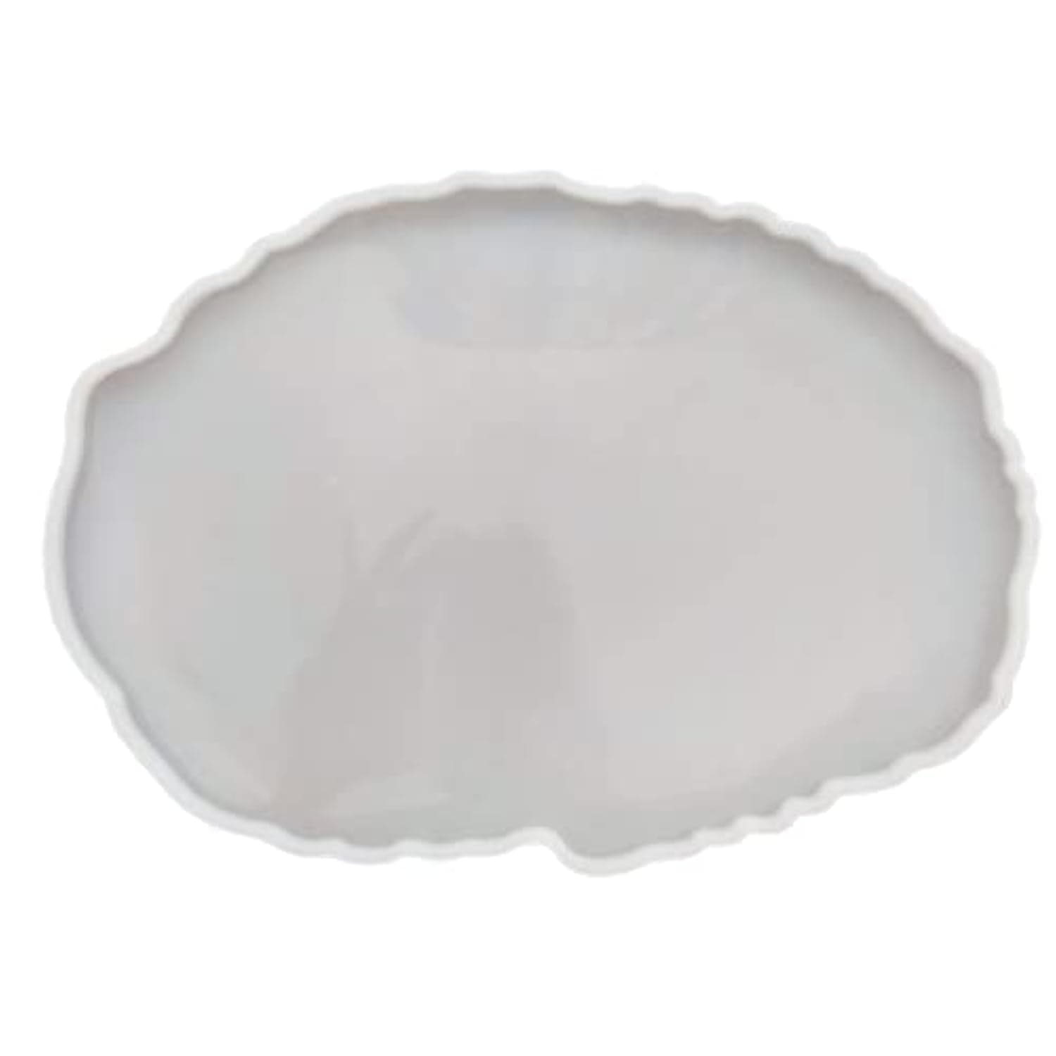 NOLAAI Artool C76 DIY Oval Agate Silicone Tray Mold, 13 in X 9 in, Oval Tray Mould for Resin Art Set of 1