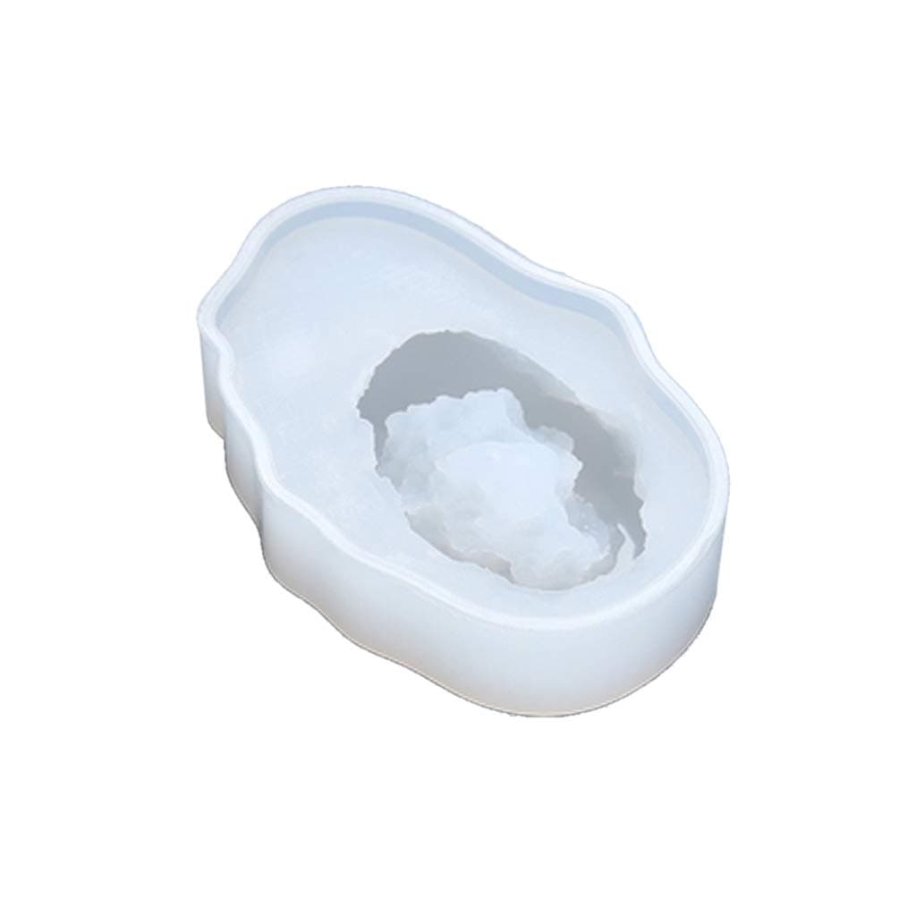 GIMEVAR DIY Natural Stone Resin Mold Crystal Quartz Rock Cluster Geode Druzy Gem Pendant Silicone Mold Resin Jewelry Making Tool #3