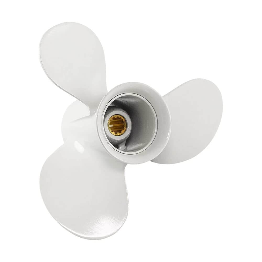 SSI Marine Propeller for Yamaha Outboard 9 7/8 x 10 1/2 F 20 25 30 hp 10 splines aluminiu