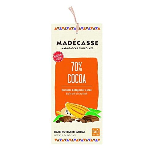 Madecasse, Bar Chocolate Madagascar 70%, 2.64 Ounce