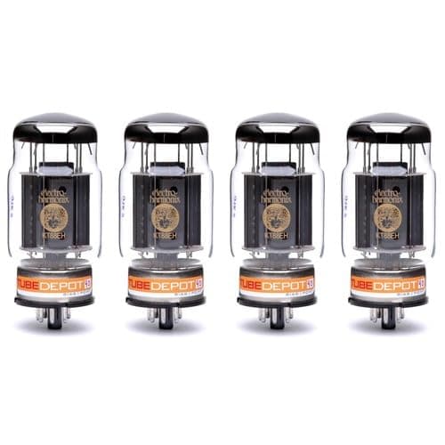 Quad of Electro-Harmonix KT88 EH Power Vacuum Tube