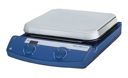 Works INC. 3581401 C-MAG HS 10 IKAMAG hot Plate Magnetic Stirrer, Glass Ceramics Heating Plate, 115V