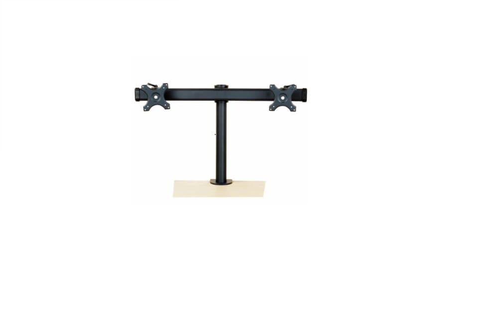 Tyke Supply LLC Deluxe Dual Monitor Stand up to 28 -Inch